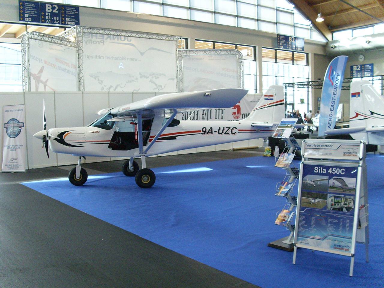 9A-UZC jedina je SILA registrovana u Hrvatskoj / Foto: Aero East