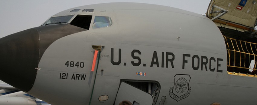 Obilazak leteće cisterne Boeing KC-135R