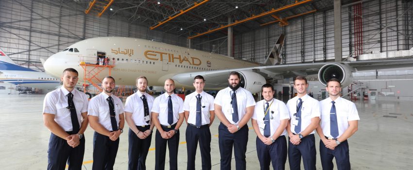 Mladi srpski diplomci na specijalnoj obuci u kompaniji „Etihad Airways Engineering“