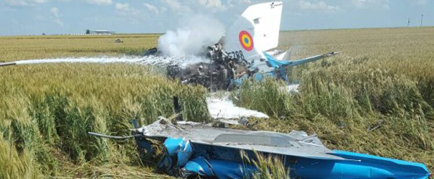 Srušio se rumunski vojni avion MiG-21 LanceR