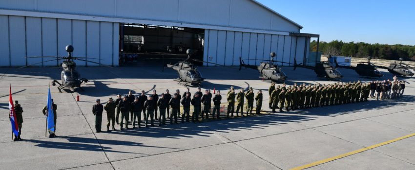 Hrvatska postigla početnu operativnu sposobnost na helikopterima OH-58D “Kiowa Warrior“