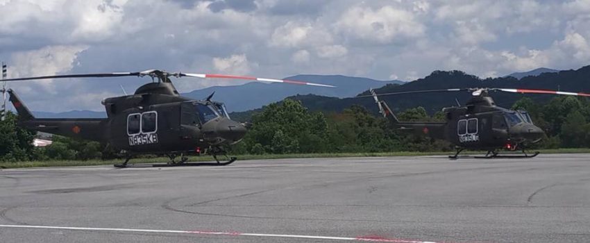 Prve fotografije novih crnogorskih helikoptera Bell 412EPI