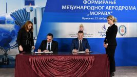 Potpisan ugovor o korišćenju dela „Morave“ za putnički avio-saobraćaj; Gradonačelnik Kraljeva: Prvi civilni let krajem june ove godine