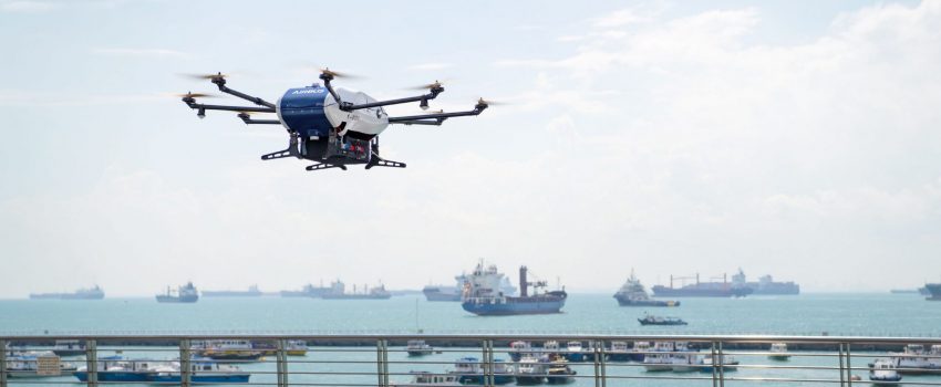 Erbas obavio prvu svetsku isporuku paketa dronom sa obale na brod