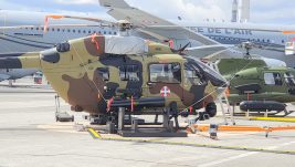 [EKSKLUZIVNO] Prve fotografije srpskog H145M na Buržeu, izložen sa domaćim naoružanjem