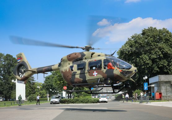 [VIDEO] Poletanje H145M sa parkinga beogradskog sajma