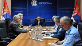 Ministar odbrane održao sastanak sa direktorima DCV-a i SMATSA-e