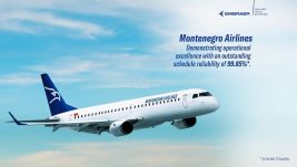 Embraer: Montenegro Airlines je u samom svetskom vrhu po operativnim performansama naših aviona