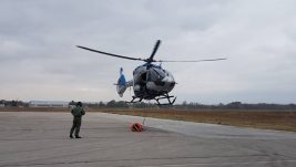 [EKSKLUZIVNO] MUP-ov Erbas H145M danas prvi put od uvođenja u upotrebu gasio požar