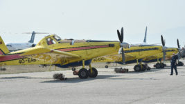 [FOTO] Crna Gora pomaže Bosni i Hercegovini: Tri Er Traktora gase požare kod Konjica