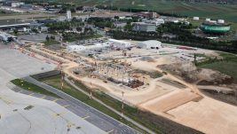 [EKSKLUZIVNO] Najnoviji satelitski snimci napretka radova kompanije Vansi na aerodromu „Nikola Tesla“