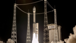 Tango Six je od 2. septembra u svemiru. Bukvalno.