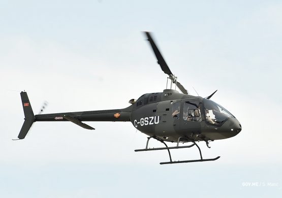 Crnoj Gori isporučen prvi vojni helikopter Bell 505