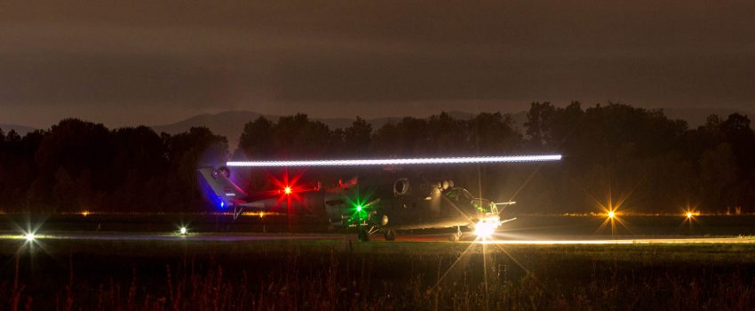 [POSLEDNJA VEST] Prve fotografije uvežbavanja noćnog letenja na malim visinama helikopterima Mi-35M