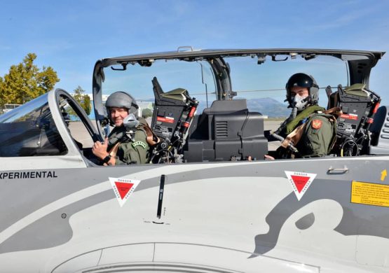 Embraer u Podgorici predstavio Super Tukano, dva pilota Ratnog vazduhoplovstva Crne Gore letela u avionu