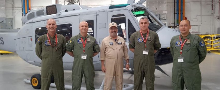 Pripadnici Oružanih snaga Bosne i Hercegovine na obuci za helikoptere Huey II