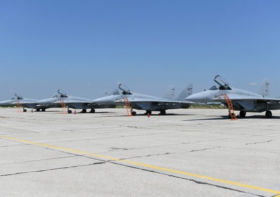 Održana svečanost povodom prijema lovačkih aviona MiG-29 koje je Belorusija donirala Srbiji