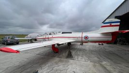 [EKSKLUZIVNO] Prve fotografije nove šeme farbanja Galeba G-2 YU-YAB uz još jedno iznenađenje planirano za Zeltweg