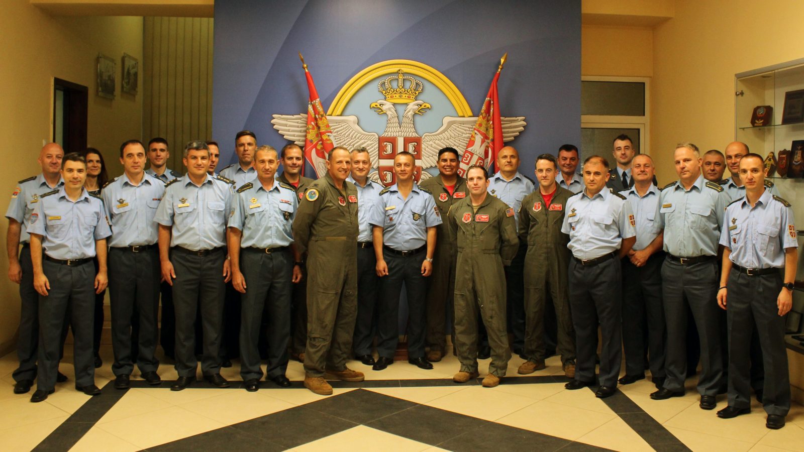 Vazduhoplovci Nacionalne garde Ohaja u poseti RV i PVO Vojske Srbije, drugi put za godinu dana