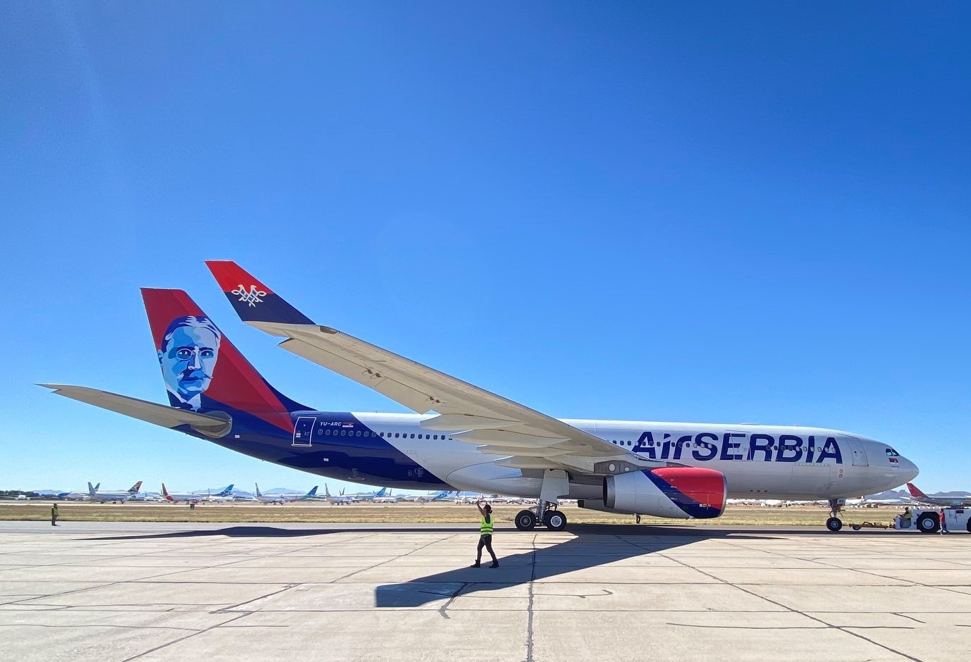[POSLEDNJA VEST] Prve fotografije: Er Srbija predstavila svoj novi A330 „Mihajlo Pupin“