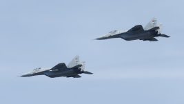 Nije nam promaklo: U naletima prilikom uvežbavanja za prikaz “Granit-2023“ prvi put uočeni modernizovani bivši beloruski MiG-ovi 29