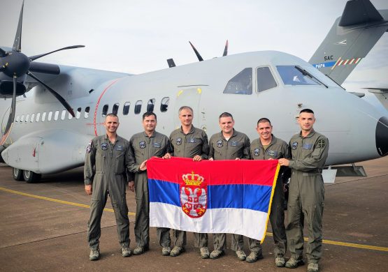 [EKSKLUZIVNO] Na istorijskom RV i PVO letu do najvećeg vojnog aero-mitinga na planeti: Srpski C295MW na centralnoj poziciji statike RIAT-a