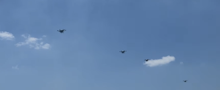 IKA-BOMBARDER kompanije PR-DC u formacijskom dejstvu na poligonu Pasuljanske livade