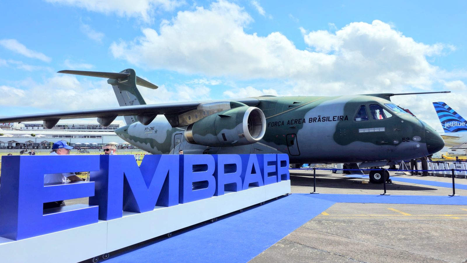 [POSLEDNJA VEST] U Srbiju radi promocije ratnom vazduhoplovstvu sleteo brazilski vojni transporter KC-390 “Millenium“