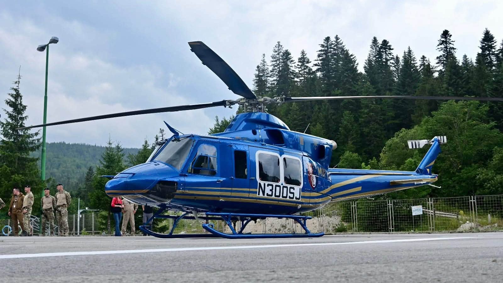 Helikopterska jedinica MUP-a Kantona Sarajevo dočekala prvi kupljeni helikopter Subaru Bel 412EPX