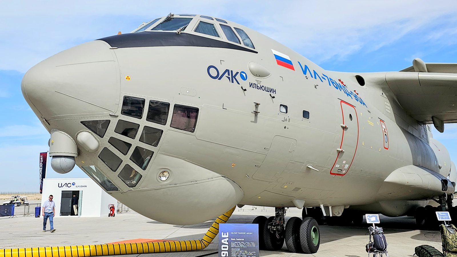 Ruski teški transportni avion Il-76 četvrti put nakon 2007. godine ponovo gasi požare u Srbiji sa Batajnice i Niša