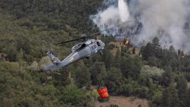 [EKSKLUZIVNO] Tango Six sa srpskim i evropskim helikopterima u gašenju požara iznad Deliblatske peščare